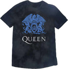 Queen: Rock Off - Blue Crest Wash Collection Black (T-Shirt Bambino Tg. 1-2 Anni)