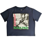 Clash (The): Rock Off - London Calling Blue (Crop Top Donna Tg. S)
