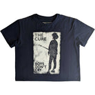Cure (The): Rock Off - Boys Don't Cry B&W Blue (Crop Top Donna Tg. M)