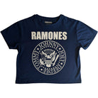 Ramones: Rock Off - Presidential Seal Blue (Crop Top Donna Tg. M)