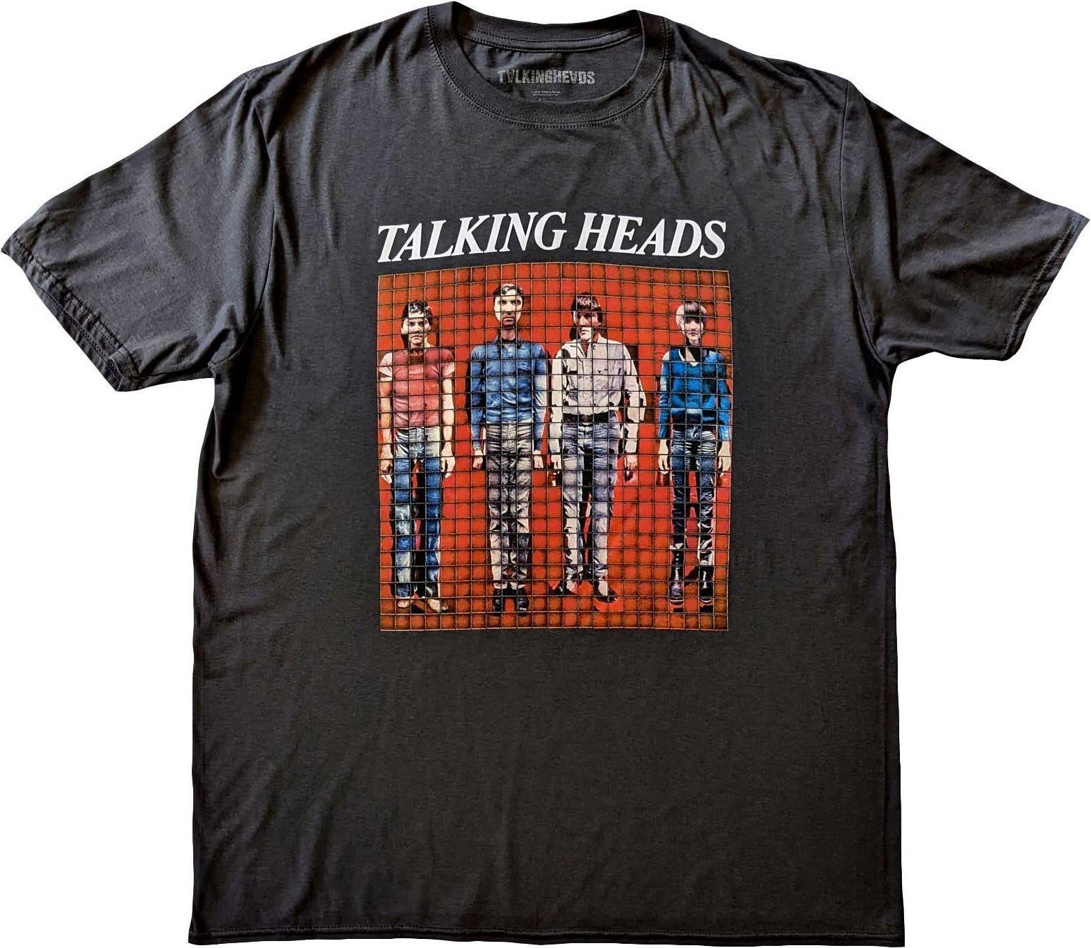 Talking Heads: Rock Off - Pixel Portrait Grey (T-Shirt Unisex Tg. L)