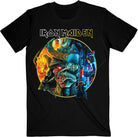 Iron Maiden: The Future Past Tour 23 Circle Art - Black (T-Shirt Unisex Tg. L)