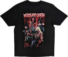 Motley Crue: Live Montage Red (T-Shirt Unisex Tg. L)