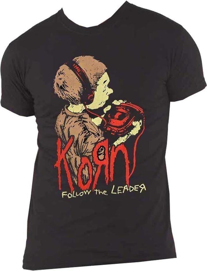 Korn: Follow The Leader (Back Print) (T-Shirt Unisex Tg. M)