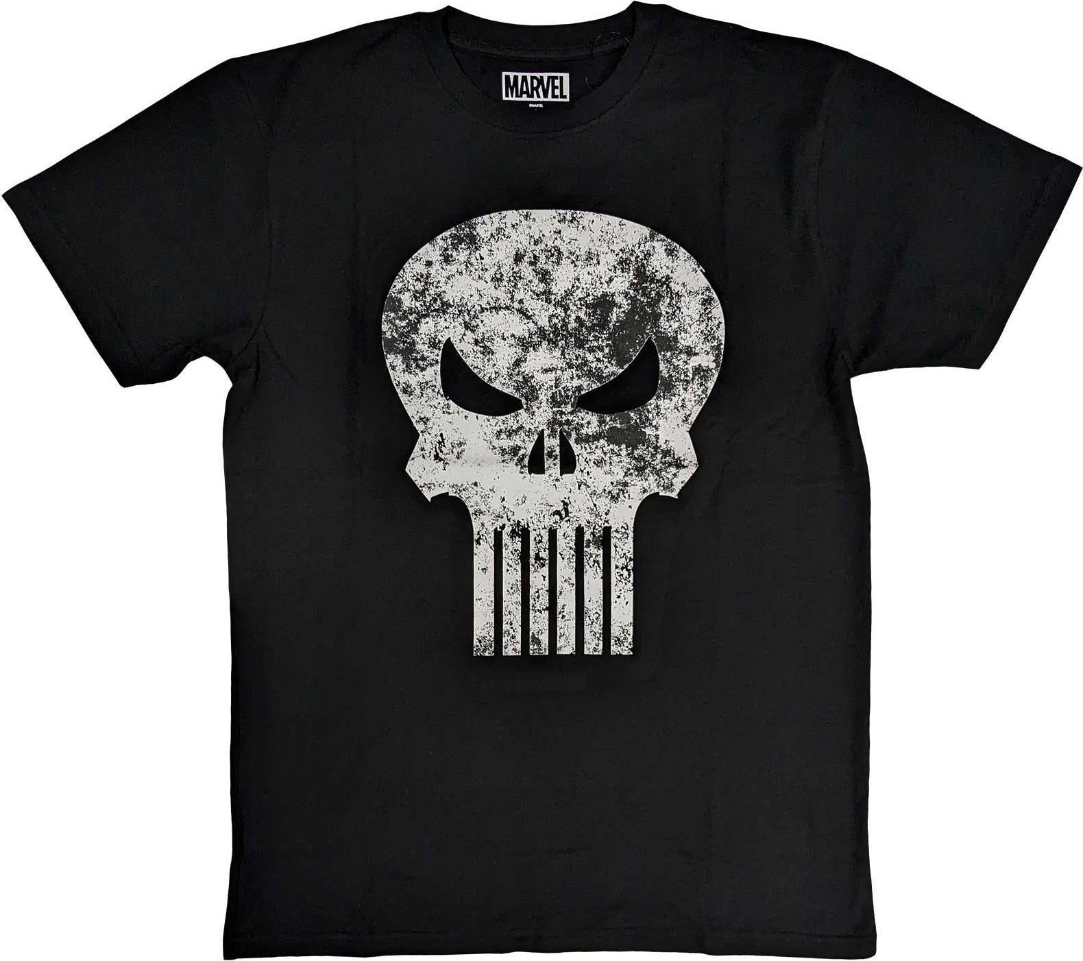 Marvel Comics: Punisher Distressed Logo (T-Shirt Unisex Tg. 2XL)