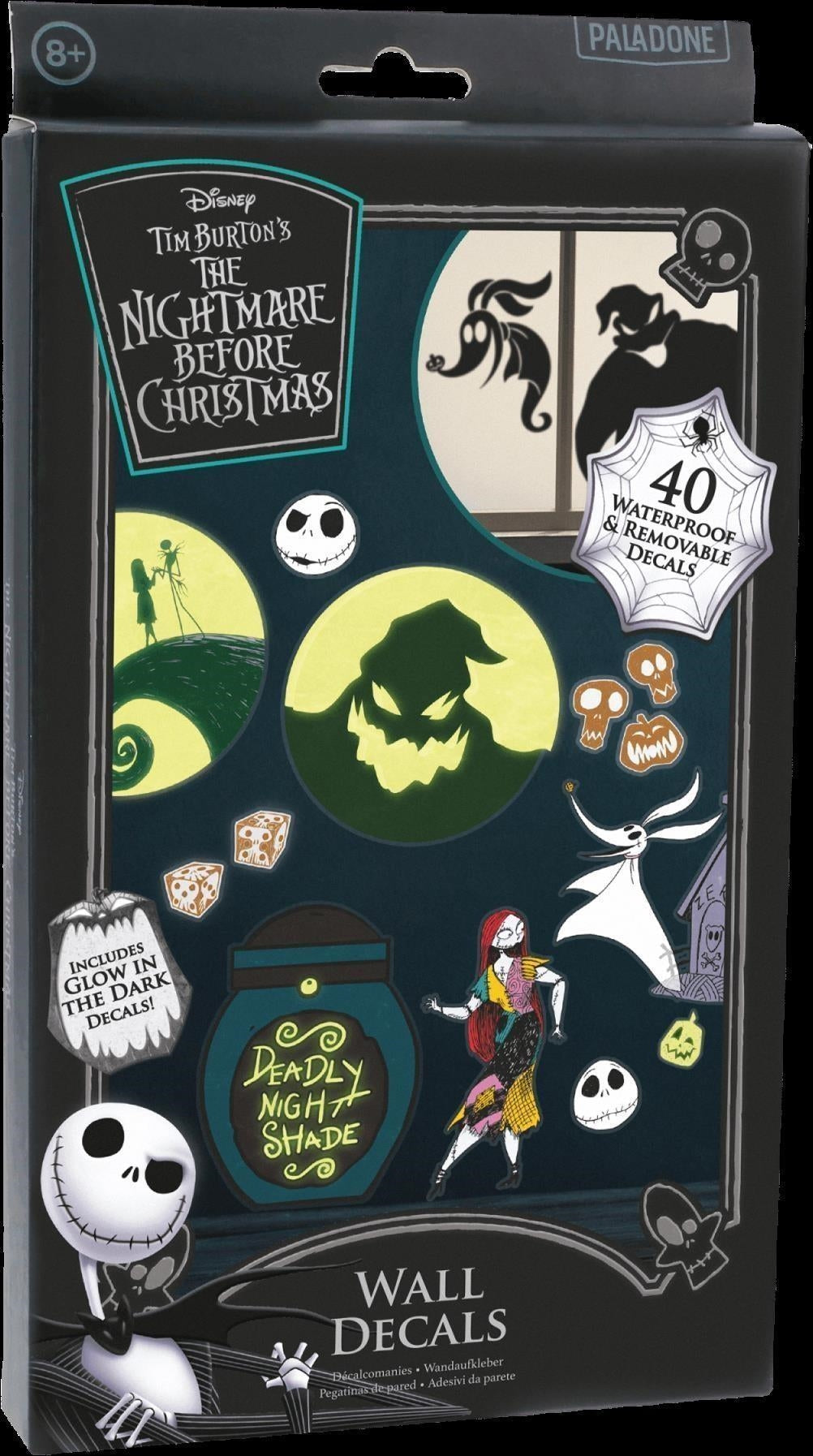 Disney: Paladone - The Nightmare Before Christmas - Wall Decals