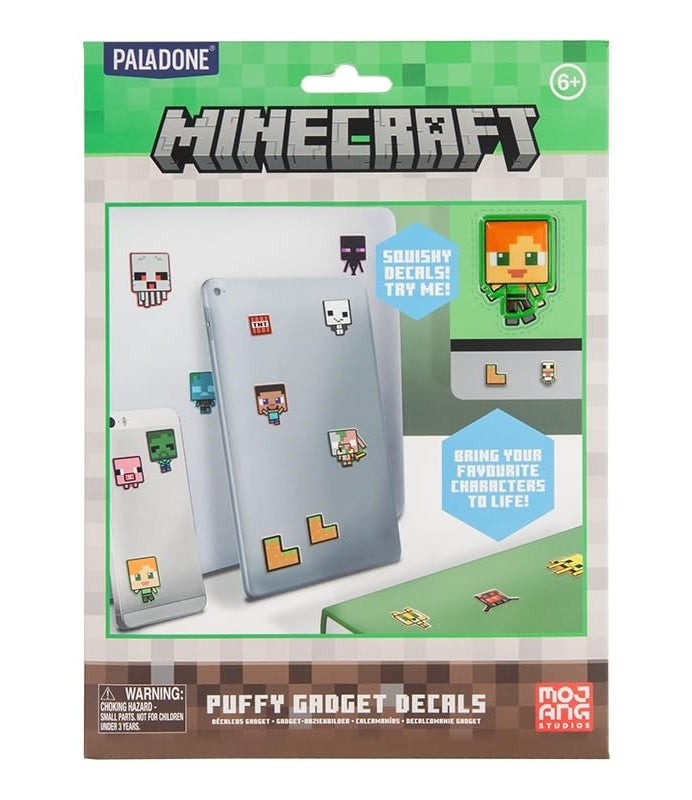 Minecraft: Paladone - Puffy Gadget Decals