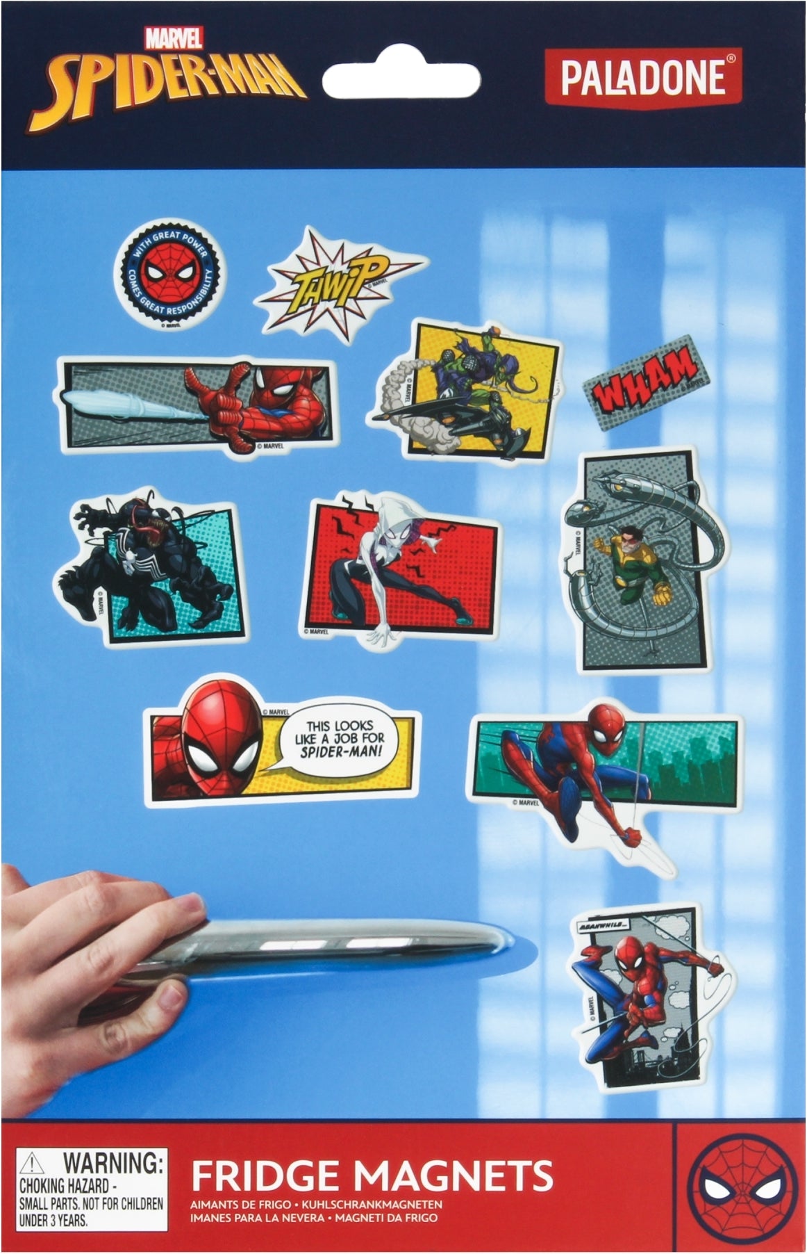 Marvel: Paladone - Spiderman Fridge Magnets