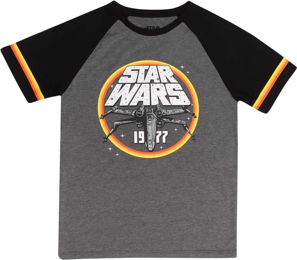 Star Wars: 1977 Circle - Charcoal (T-Shirt Unisex Tg. M)
