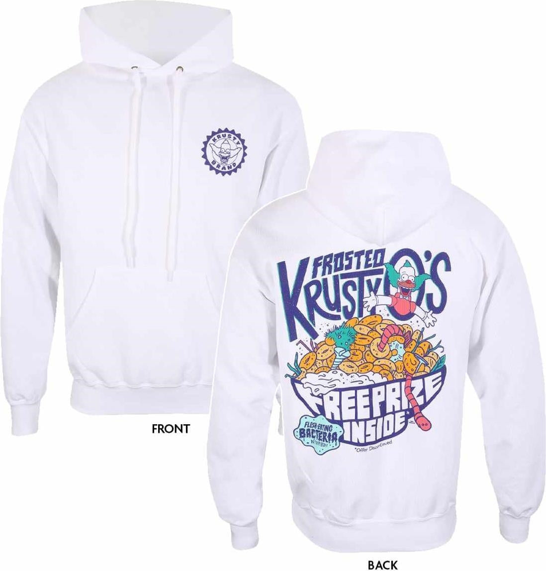 Simpsons (The): Krustyos (Felpa Con Cappuccio Unisex Tg. L)