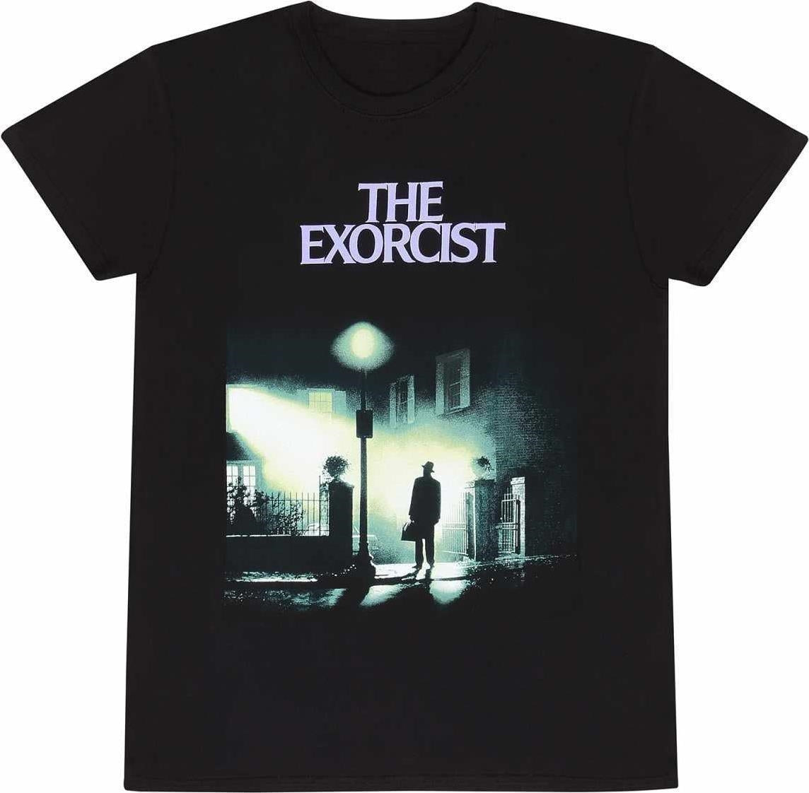 Exorcist (The): Poster - Black (T-Shirt Unisex Tg. XL)