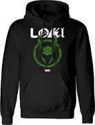 Marvel: Loki Season 2 - Distressed Logo (Felpa Con Cappuccio Unisex Tg. L)
