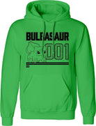 Pokemon: Bulbasaur Line Art (Felpa Con Cappuccio Unisex Tg. XL)