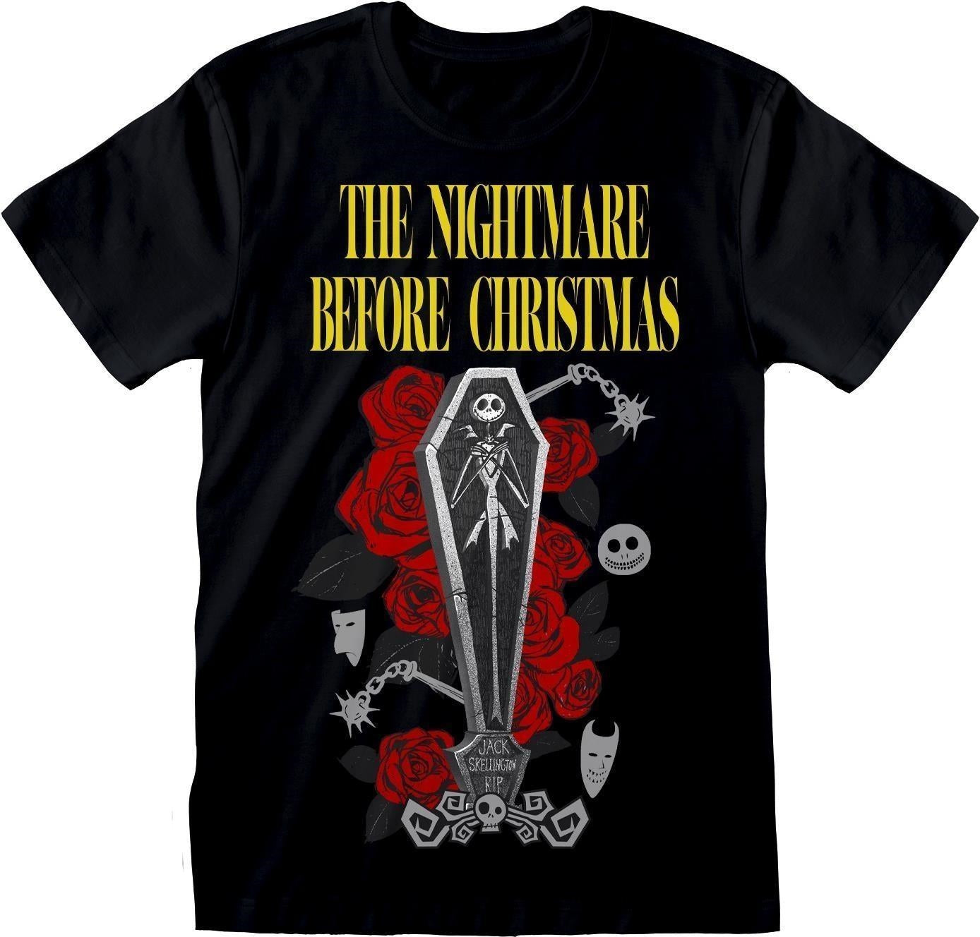 Disney: The Nightmare Before Christmas - Jack Coffin (T-Shirt Unisex Tg. S)