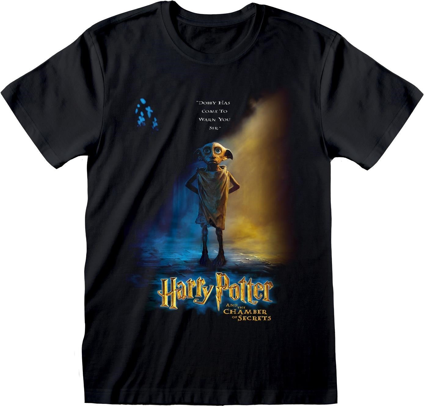 Harry Potter: Dobby Poster Black (T-Shirt Unisex Tg. L)