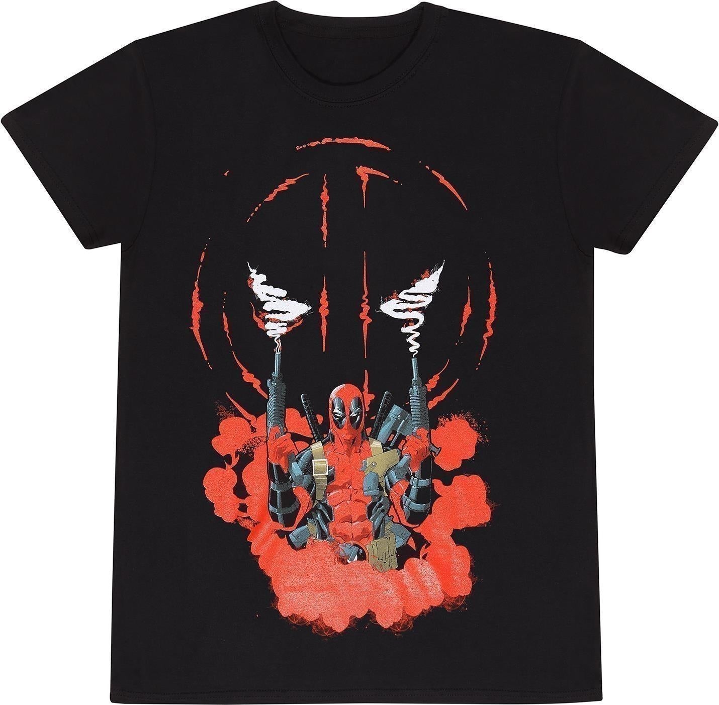 Marvel: Deadpool - Smoking Black (T-Shirt Unisex Tg. M)
