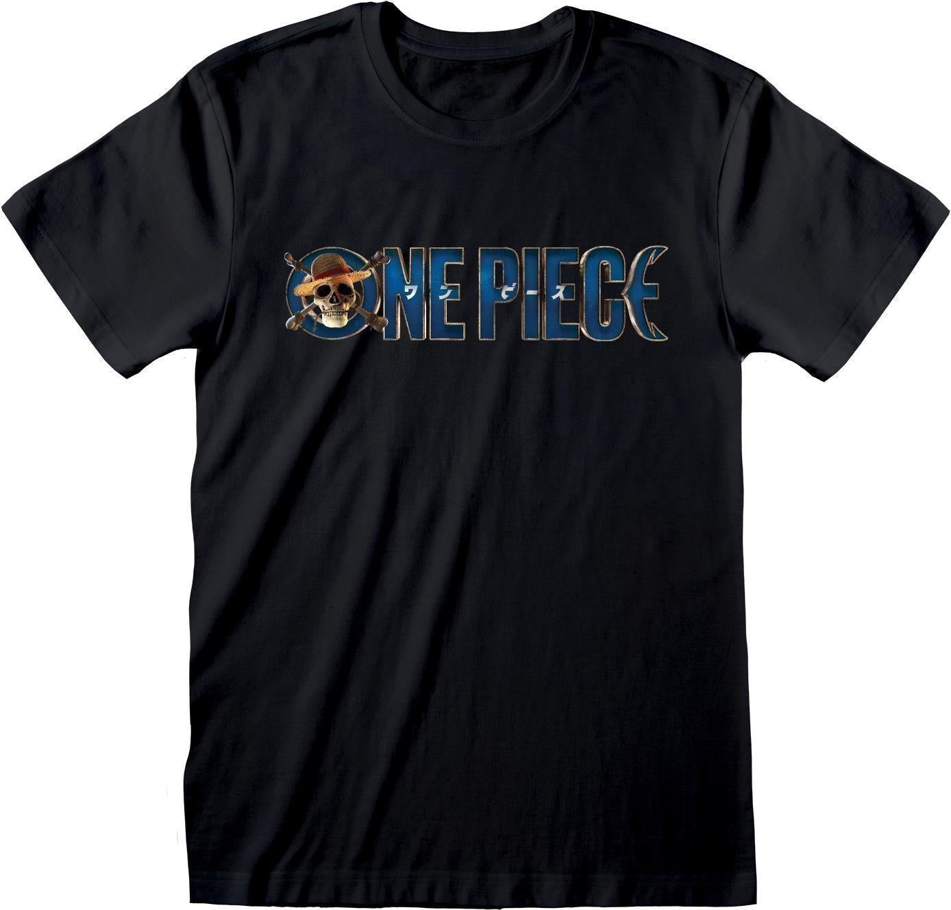 One Piece: Logo Black (T-Shirt Unisex Tg. M)