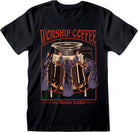 Steven Rhodes: Worship Coffee (T-Shirt Unisex Tg. XL)