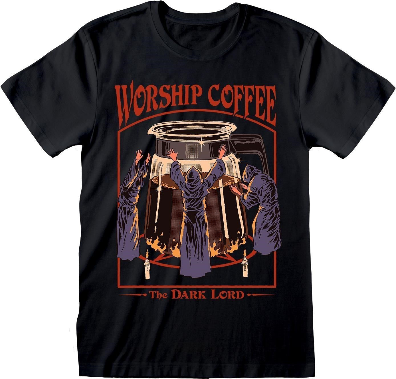 Steven Rhodes: Worship Coffee (T-Shirt Unisex Tg. XL)