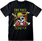 One Piece: Sailor Square Black (T-Shirt Unisex Tg. S)