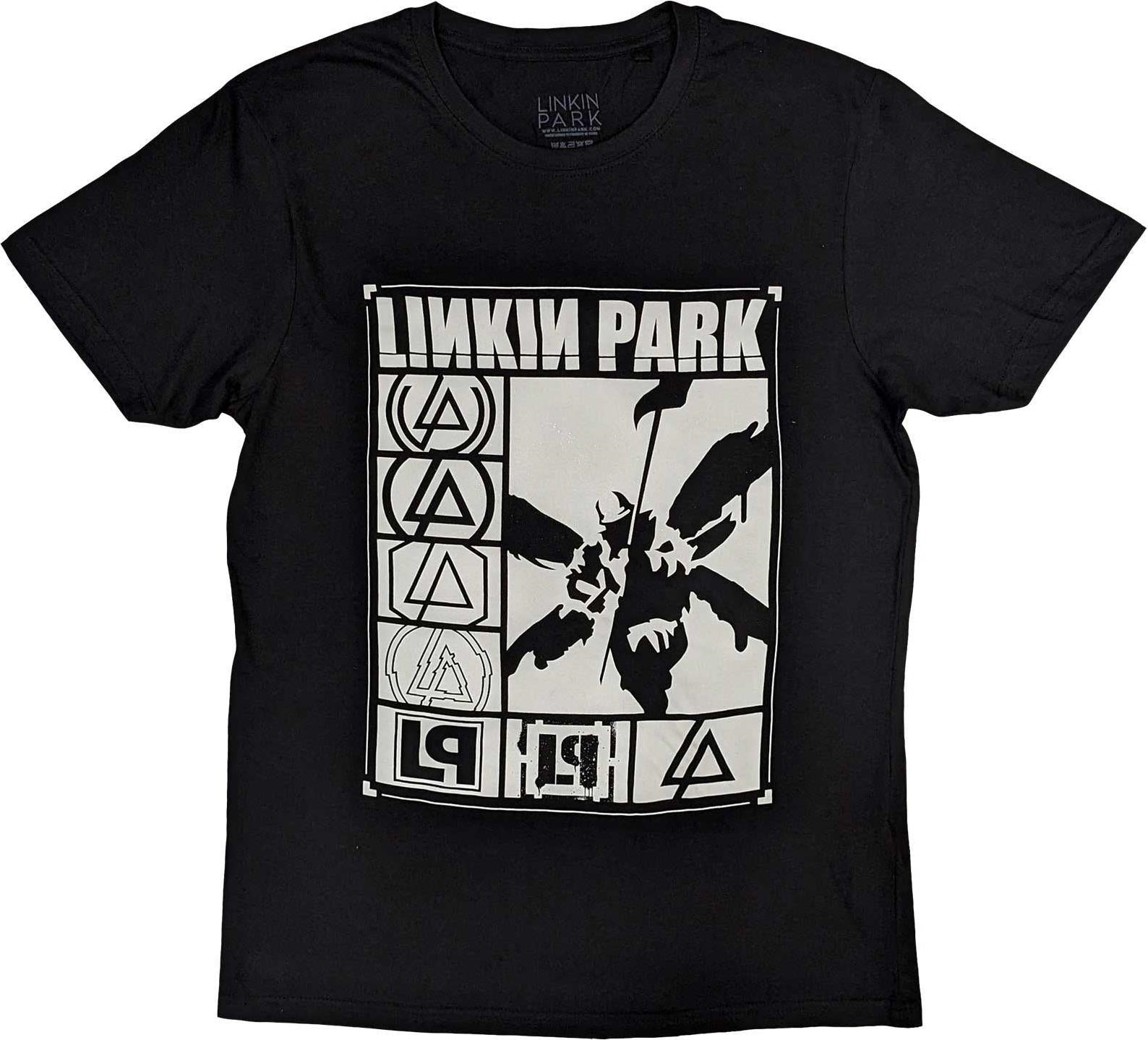 Linkin Park: Rock Off - Logos Rectangle (T-Shirt Unisex Tg. 2XL)