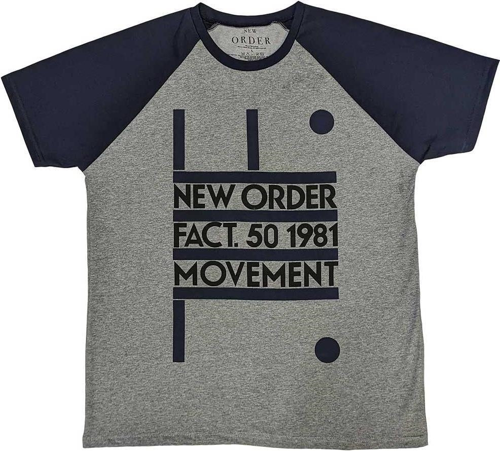 New Order: Rock Off - Movement (T-Shirt Unisex Tg. L)