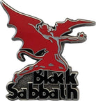 Black Sabbath - Black Sabbath Pin Badge: Logo & Daemon