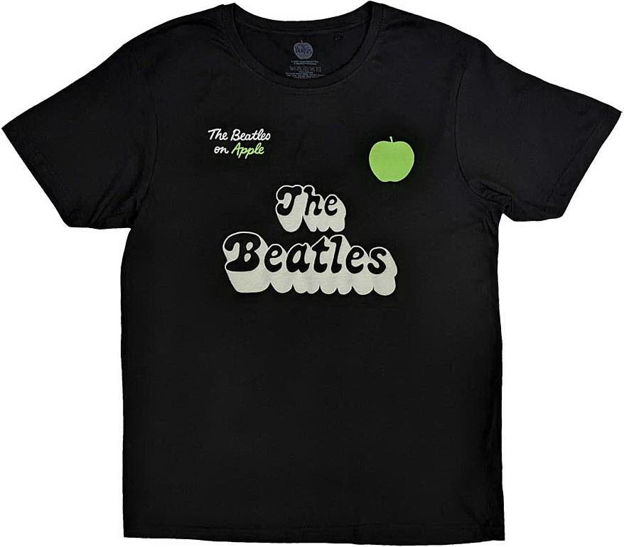 Beatles (The): Rock Off - 70S Logo & Years Back Print (T-Shirt Unisex Tg. M)