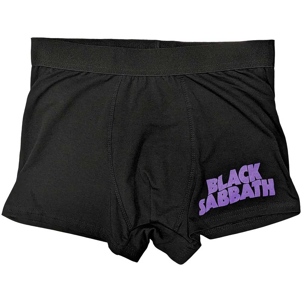 Black Sabbath Unisex Boxers: Wavy Logo (X-Large)