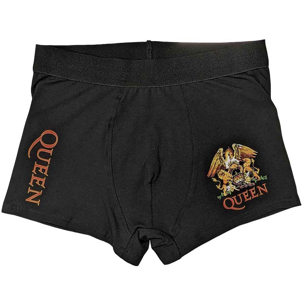 Queen: Rock Off - Classic Crest (Boxer Unisex Tg. L)