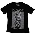 Joy Division: Unknown Pleasures Fp (T-Shirt Donna Tg. L)