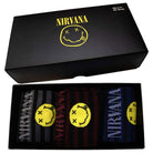 Orphan Sku - Nirvana Unisex Ankle Socks Set: Smile Stripes (Uk Size 6 - 11)
