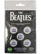 Beatles - The - The Beatles Button Badge Pack: I Love The Beatles