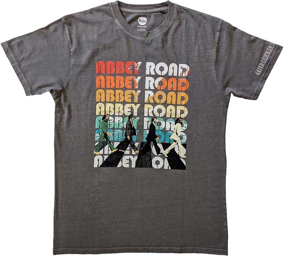 Beatles (The): Rock Off - Abbey Stacked (T-Shirt Unisex Tg. L)
