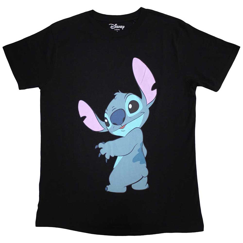 Disney Unisex T-Shirt: Lilo & Stitch - Stitch Turn (Large)