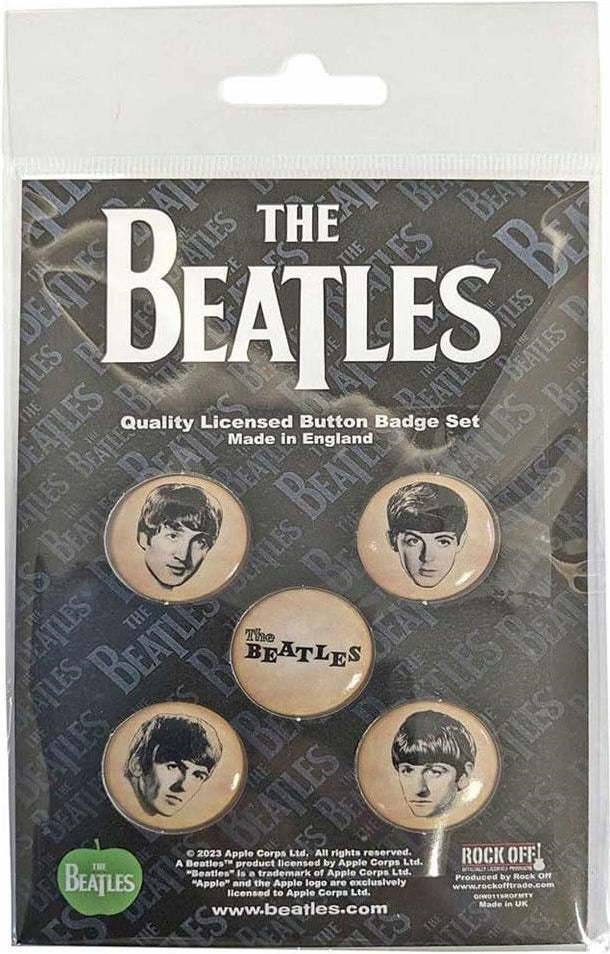 Orphan Sku - The Beatles Button Badge Pack: She Loves You Vintage