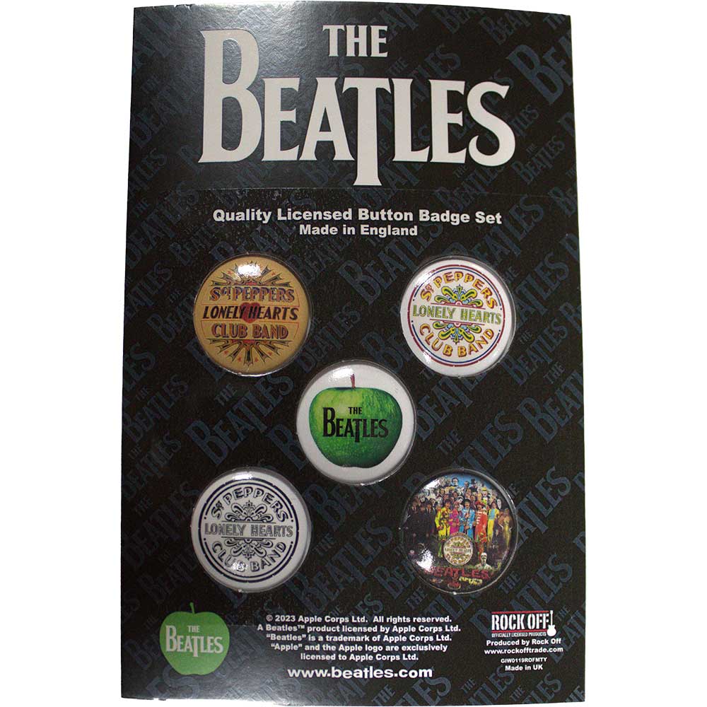 Orphan Sku - The Beatles Button Badge Pack: Sgt Pepper