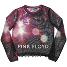 Pink Floyd Ladies Crop Top: Knebworth 90 (Mesh) (Small)
