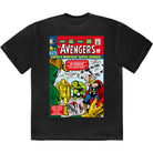 Marvel Comics: Rock Off - Earth's Mightiest... Comic Cover (T-Shirt Unisex Tg. M)