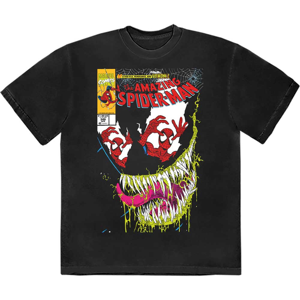 Marvel Comics: Rock Off - V Is For... Comic Cover (T-Shirt Unisex Tg. XL)