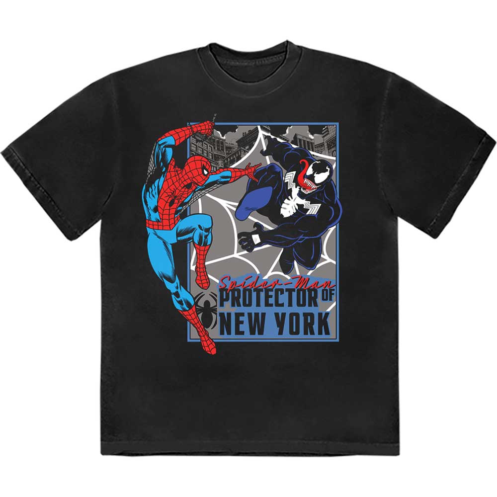 Marvel Comics Unisex T-Shirt: Protector Of New York (X-Large)