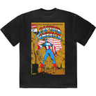 Marvel Comics Unisex T-Shirt: Captain America 50Th Comic Cover (Medium)