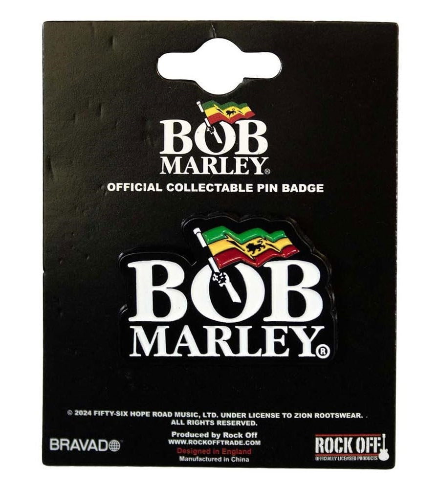 Orphan Sku - Bob Marley Pin Badge: Logo