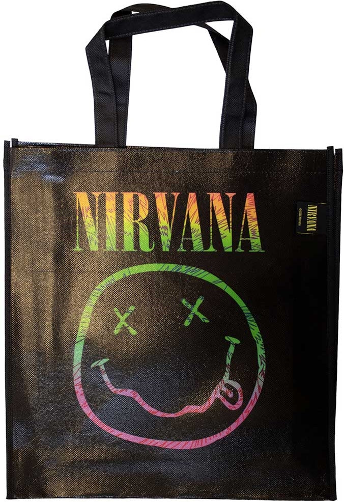 Nirvana - Nirvana Eco Bag: Sorbet Ray Happy Face