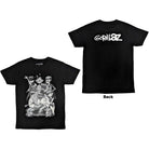Gorillaz Unisex T-Shirt: George Spray (Back Print) (Large)