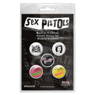 Orphan Sku - The Sex Pistols Button Badge Pack: Never Mind The B****