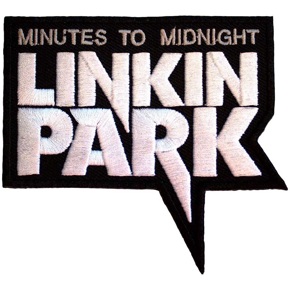 Linkin Park - Linkin Park Standard Woven Patch: Minutes To Midnight