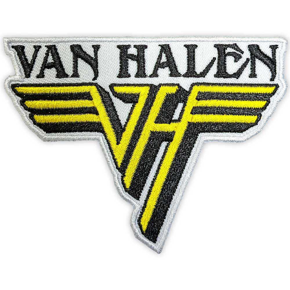 Van Halen - Van Halen Standard Woven Patch: Text & Yellow Logo
