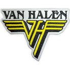Van Halen - Van Halen Standard Woven Patch: Text & Yellow Logo