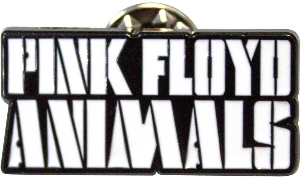 Pink Floyd - Pink Floyd Pin Badge: Animals Mono Text Logo